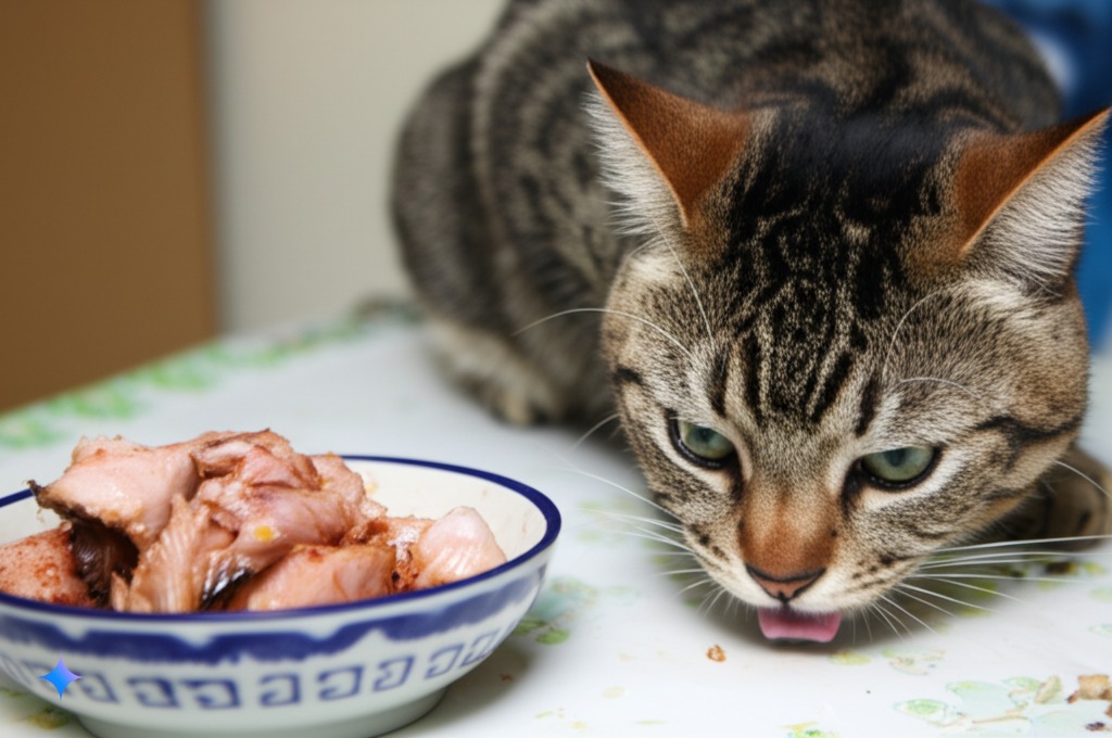 Cats have taste buds that are sensitive to amino acids found in fish
