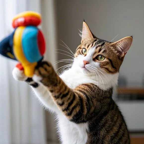 Male cats are often perceived as more playful and outgoing.