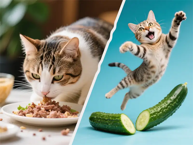 Why Are Cats Really Afraid of Cucumbers? (It's Not What You Think)